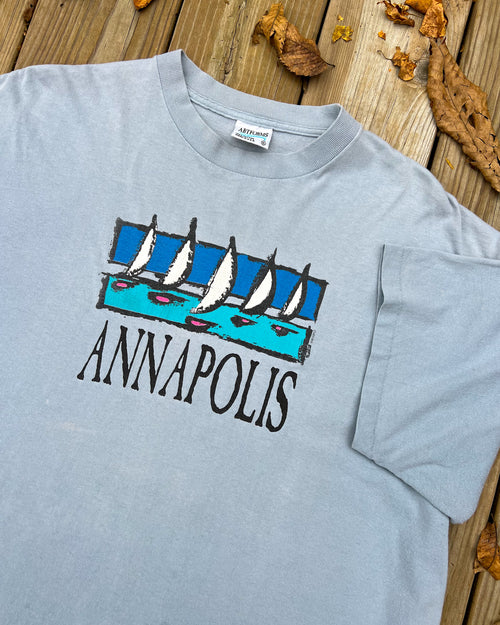 Vintage Annapolis Boat Tee