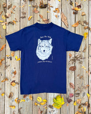 Vintage Save The Wolf Double Sided Shirt
