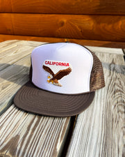 Vintage California Bald Eagle Trucker Hat