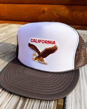 Vintage California Bald Eagle Trucker Hat