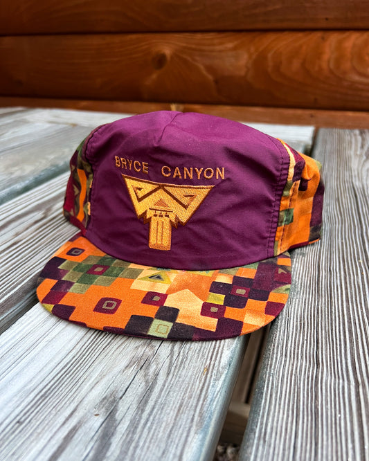 Vintage Pattern Bryce Canyon Strapback Hat