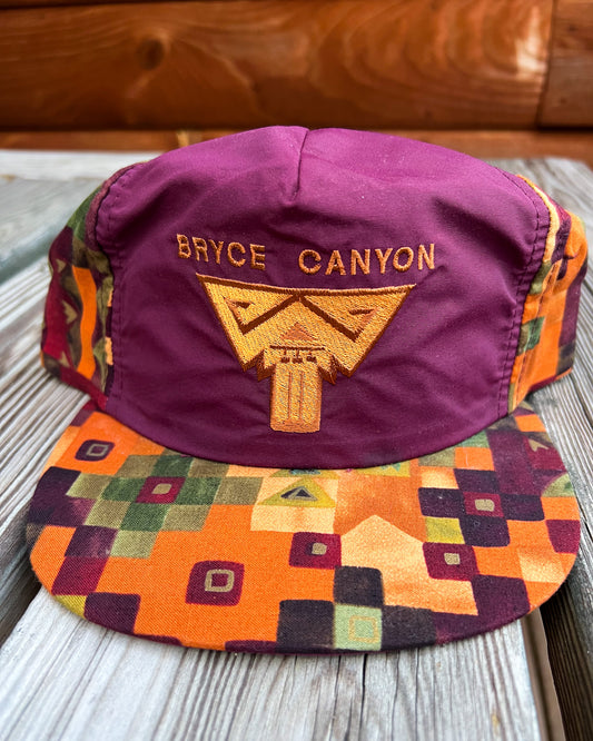 Vintage Pattern Bryce Canyon Strapback Hat