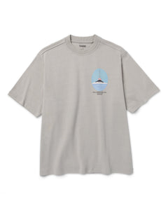 shop fuji-hakone-izu national park tee inspired by japanese national parks | grey