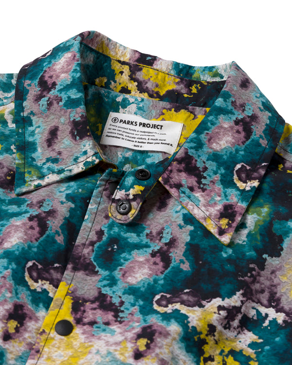 Shop Olympic Lichen Shirt Jacket Inspired by National Parks | green