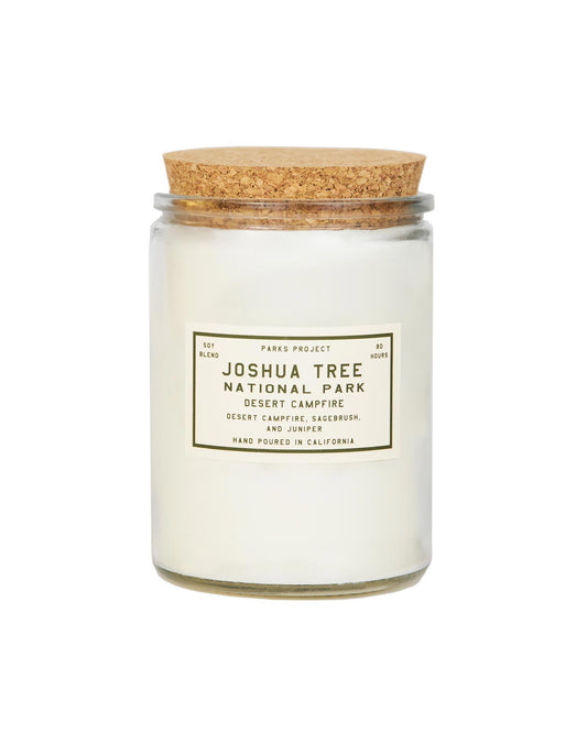 Shop Joshua Tree Desert Campfire Candle Inspired by Joshua Tree NP | clear