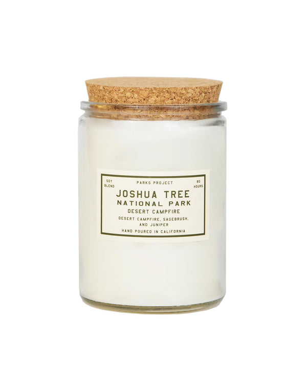 Shop Joshua Tree Desert Campfire Candle Inspired by Joshua Tree NP | clear