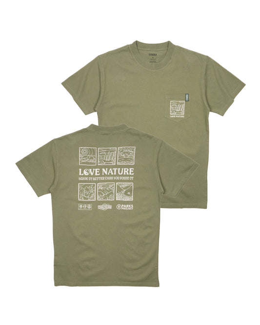 Shop Love Nature Pocket Tee Inspired by our Parks