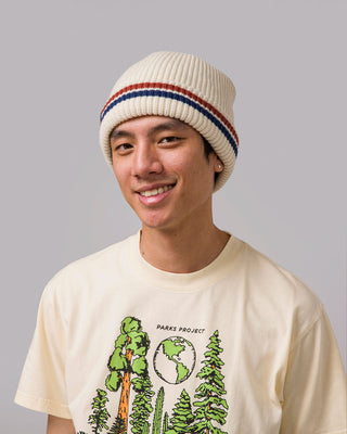 Shop Our Leave it Better Knitted Beanie Inspired By National Parks | natural