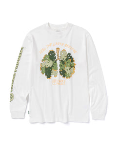 shop lichen breathe long sleeve tee inspired by parks | marshmallow