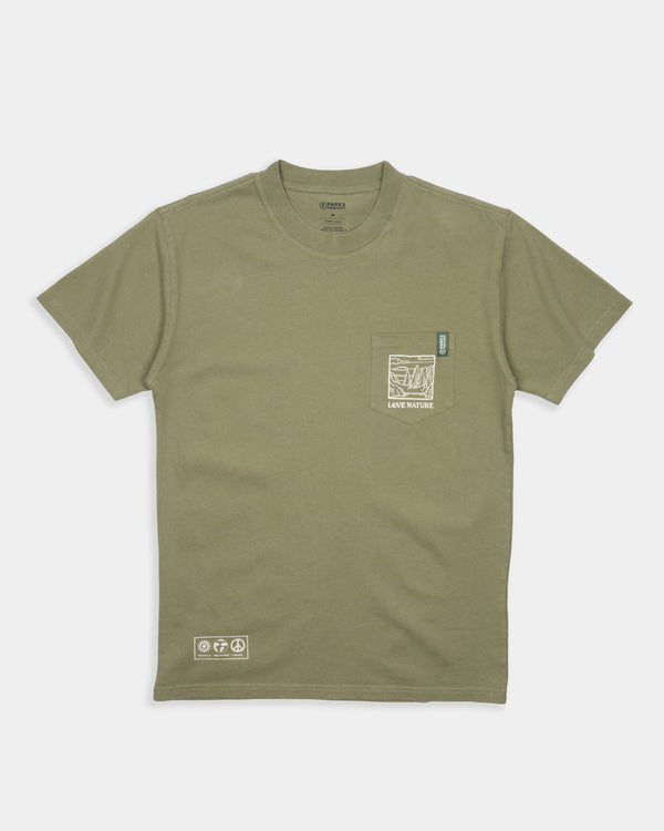 Shop Love Nature Pocket Tee Inspired by our Parks | fern