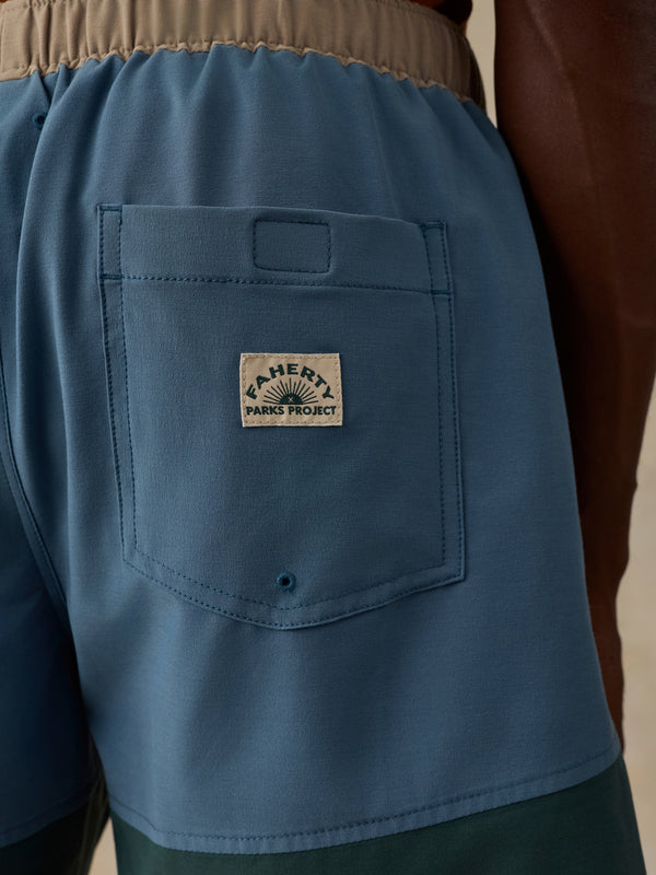Shop Faherty x Parks Project All Day Trunk (6") Inspired by National Parks | camp-lake-combo