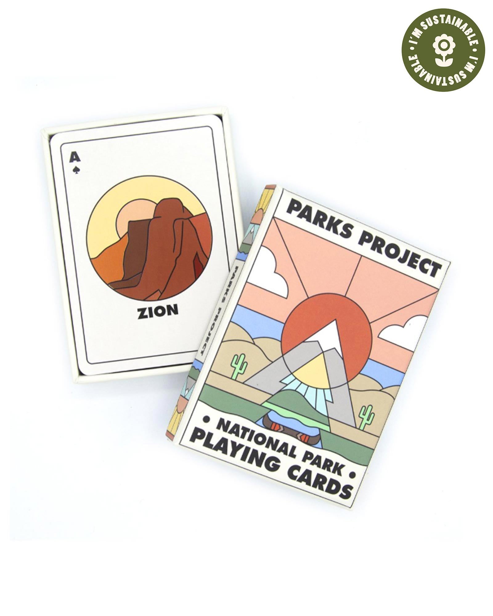 Shop Minimalist Playing Cards Inspired By Our National Parks – Parks Project