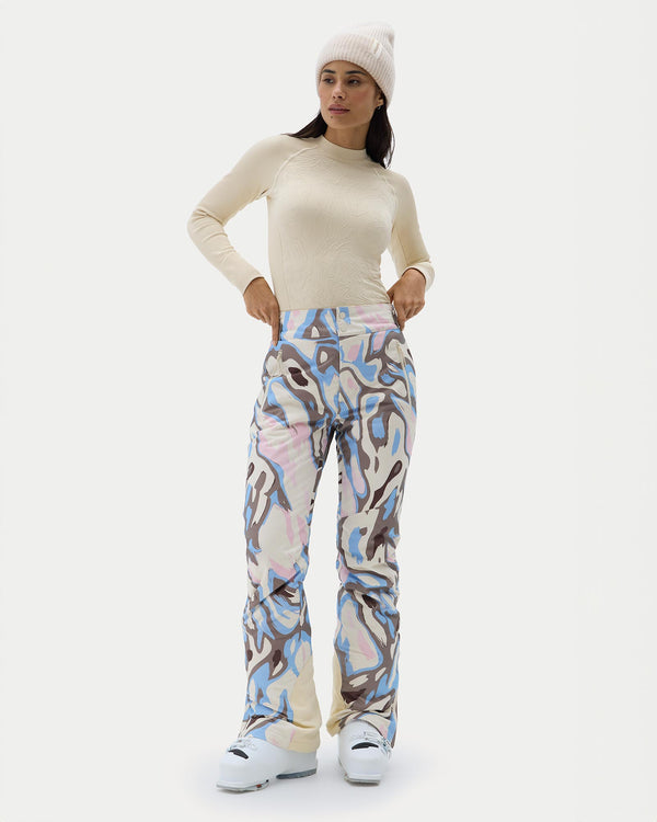 Shop Halfdays x Parks Project Alessandra Ski Pant Inspired by Rocky Mountain NP | multi-color