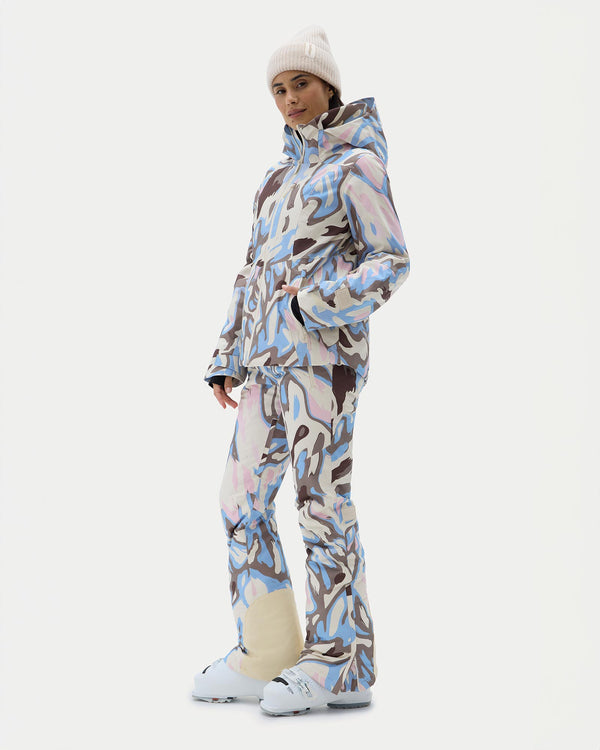 Shop Halfdays x Parks Project Alessandra Ski Pant Inspired by Rocky Mountain NP | multi-color