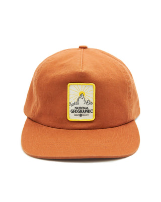 Shop National Geographic X Parks Project Organic Peaks Patch Hat | khaki
