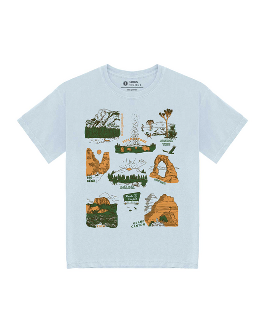 Shop National Park Iconic Welcome Tee Inspired by out National Parks