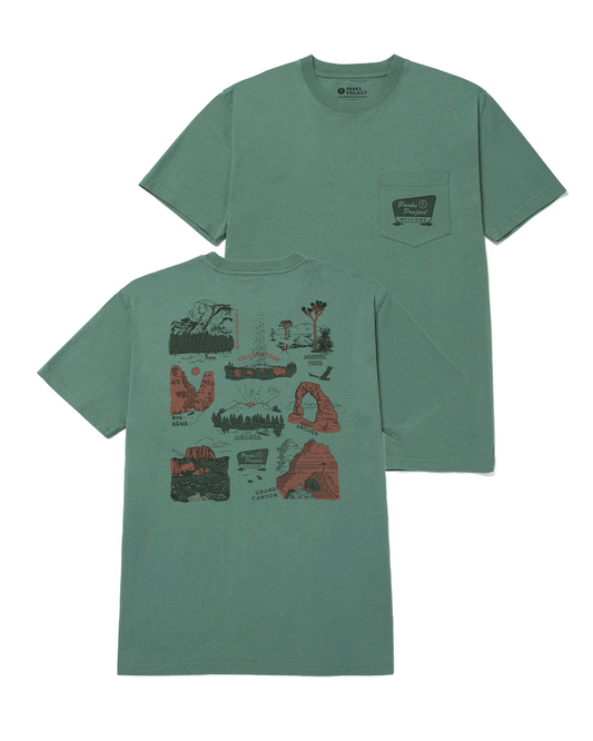 Shop National Park Welcome Pocket Tee Inspired By Our National Parks