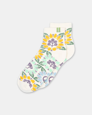 Shop Nature In Bloom Quarter Socks Inspired by our National Parks | natural-and-green