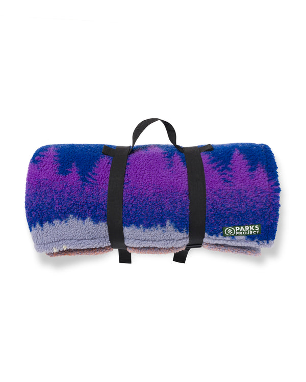 Shop Smoky Mtn. Haze Fleece Throw Inspired by the Smoky Mtns | multi-color