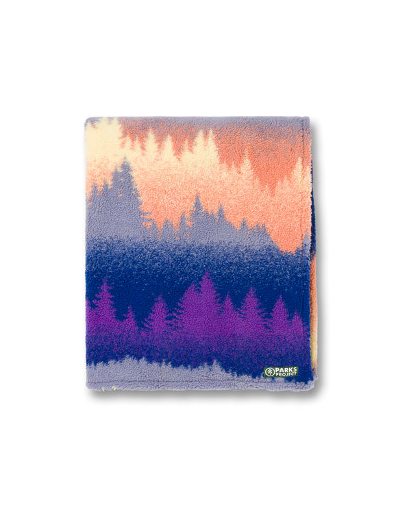Shop Smoky Mtn. Haze Fleece Throw Inspired by the Smoky Mtns | multi-color