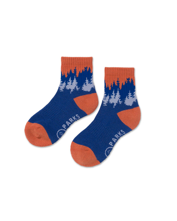 Smoky Mtn. Haze Hiking Sock 2 Pack Inspired by Smoky Mtn | multi-color