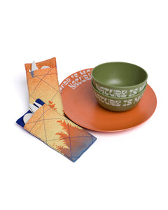 shop smoky mtn. picnic set inspired by smoky mtn national park | multi-color
