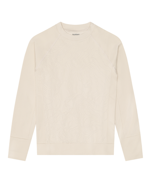 Shop Halfdays x Parks Project Johnston Seamless Top Inspired by Rocky Mountain NP | taupe