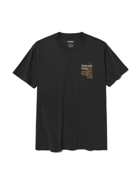 Shop National Park Outline Checklist Tee Inspired by our Parks | vintage-black