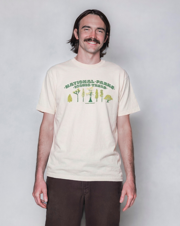 Shop Iconic Trees Checklist Tee Inspired by National Parks | raw-natural