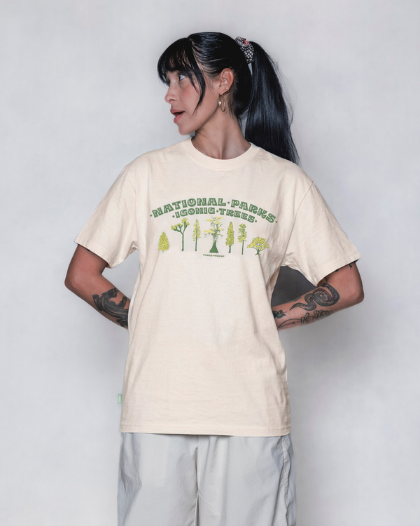 Shop Iconic Trees Checklist Tee Inspired by National Parks | raw-natural
