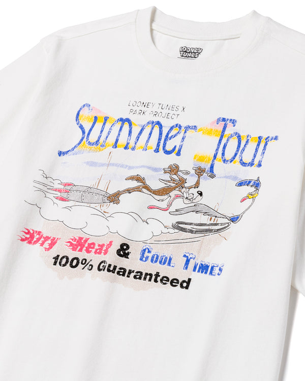 Shop Looney Tunes x Parks Project Heavyweight Oversized Tour Tee  | marshmallow