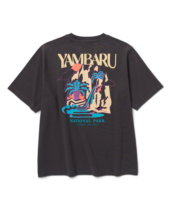 Shop Parks Project Yambaru Heavyweight Oversized Tee Inspired by Japan Parks | vintage-black