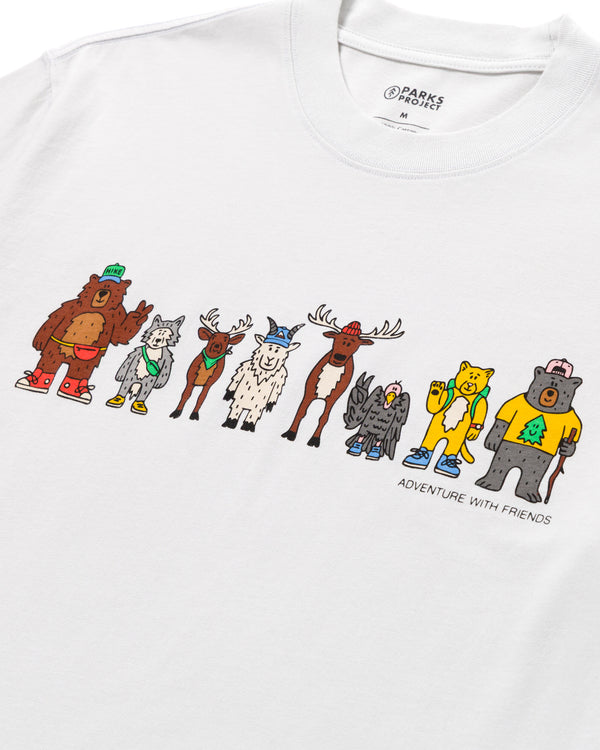 Shop Adventure Crew Tee Inspired by National Parks | light-grey