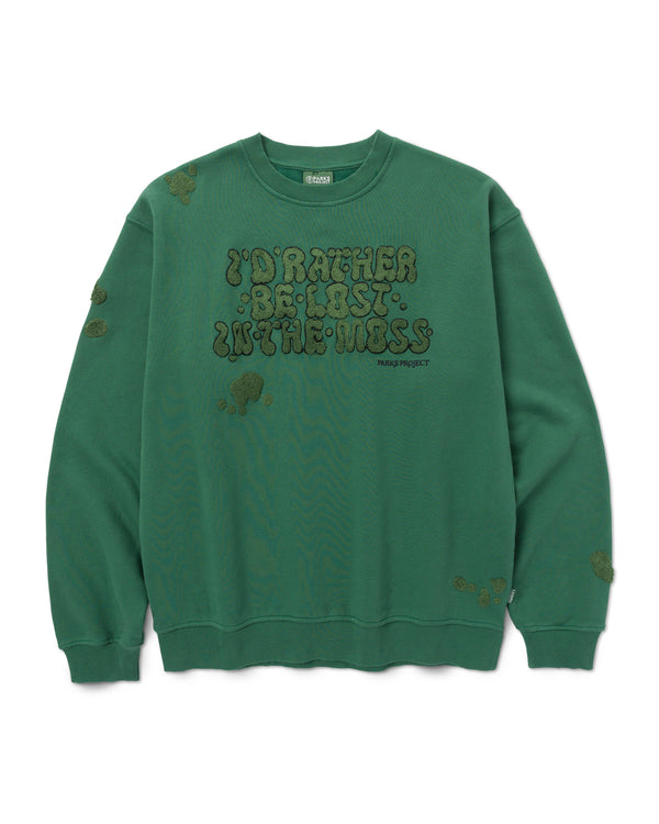 Shop Rather Be Lost In The Moss Crew Inspired by National Parks | forest-green