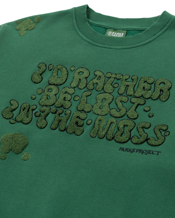 Shop Rather Be Lost In The Moss Crew Inspired by National Parks | forest-green