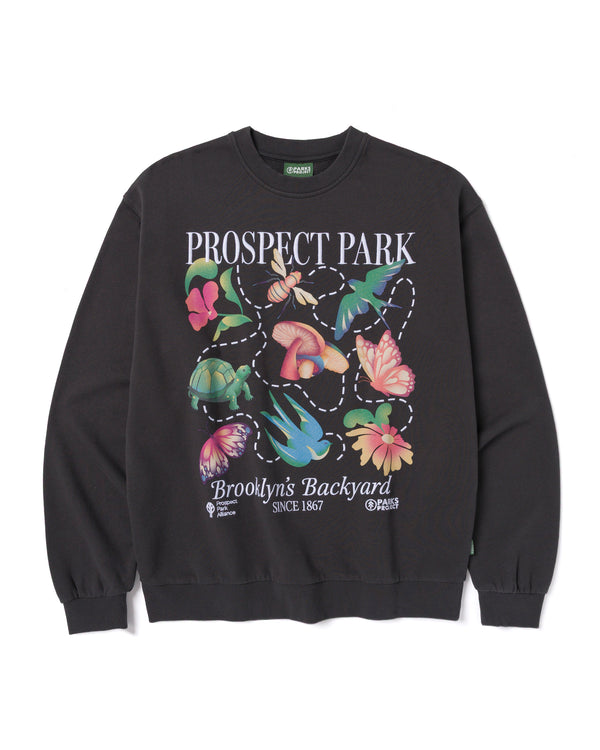 Shop Prospect Park Alliance x Parks Project Brooklyn's Backyard Crew | vintage-black