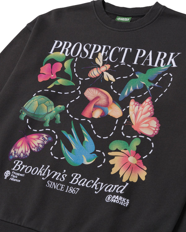 Shop Prospect Park Alliance x Parks Project Brooklyn's Backyard Crew | vintage-black