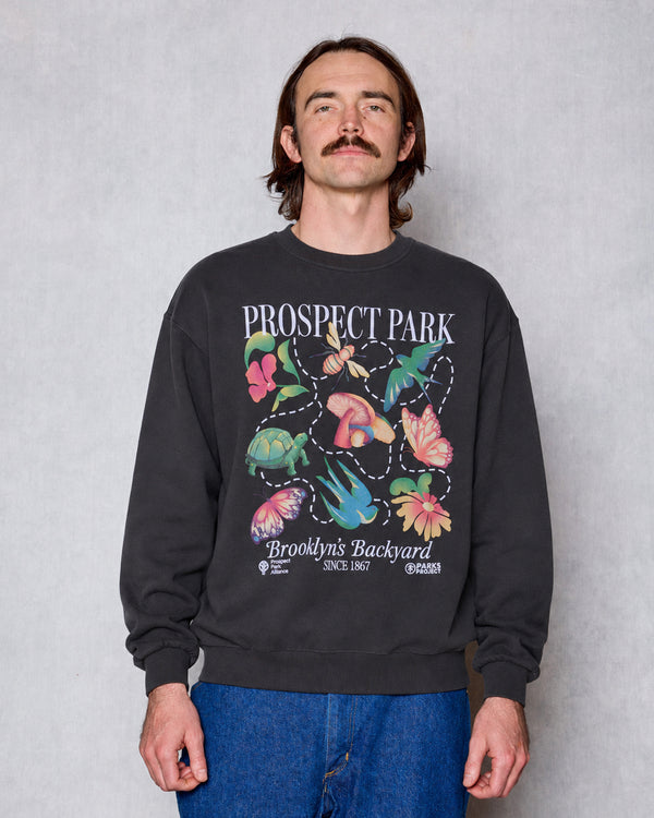 Shop Prospect Park Alliance x Parks Project Brooklyn's Backyard Crew | vintage-black