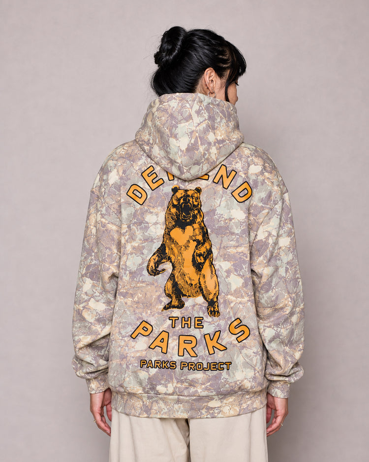 bundle-kit: Defend the Parks Bear Hoodie: camo | Defend the Parks Hat: vintage-black | Defend the Parks Sticker
bundle-kit: Defend the Parks Bear Hoodie: camo | Defend the Parks Hat: camo | Defend the Parks Sticker