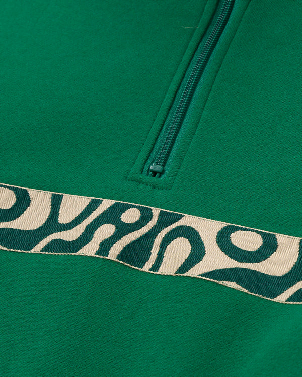 Shop Yellowstone Geysers Quarter Zip Fleece Inspired by Yellowstone NP | green