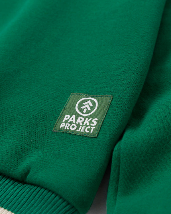 Shop Yellowstone Geysers Quarter Zip Fleece Inspired by Yellowstone NP | green