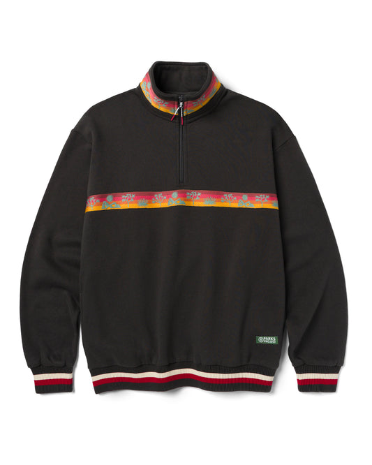 Shop Joshua Tree Quarter Zip Fleece Inspired by Joshua Tree National Park | vintage-black