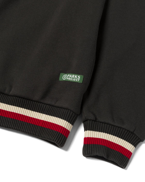 Shop Joshua Tree Quarter Zip Fleece Inspired by Joshua Tree National Park | vintage-black