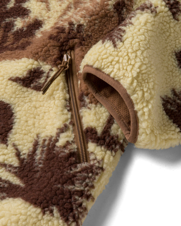 Shop Joshua Tree Full Zip High Pile Fleece Inspired by Joshua Tree | sand