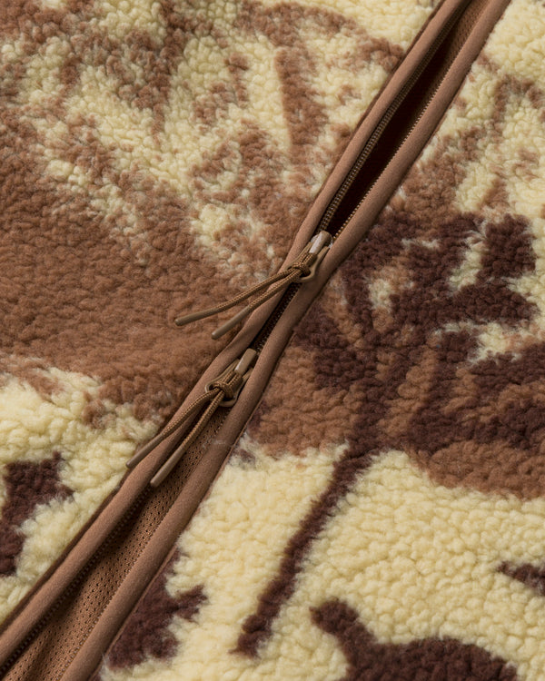 Shop Joshua Tree Full Zip High Pile Fleece Inspired by Joshua Tree | sand