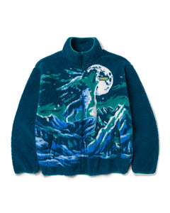 shop howling wolf high pile fleece inspired by grand teton 
