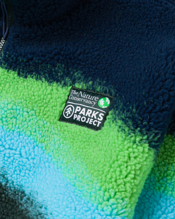Shop The Nature Conservancy x Parks Project Full Zip High Pile Fleece Inspired by National Parks | multi-color