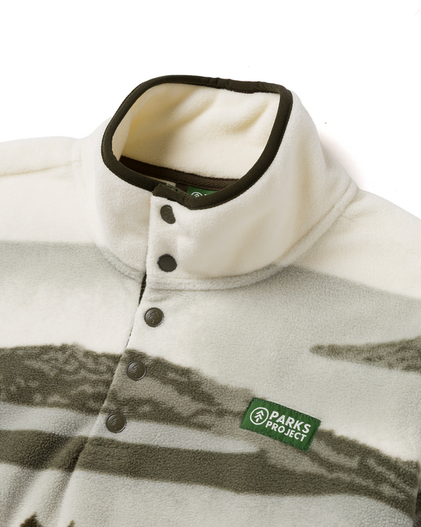 Shop Muir Woods Views Trail Fleece Inspired by Muir Woods | green-and-natural