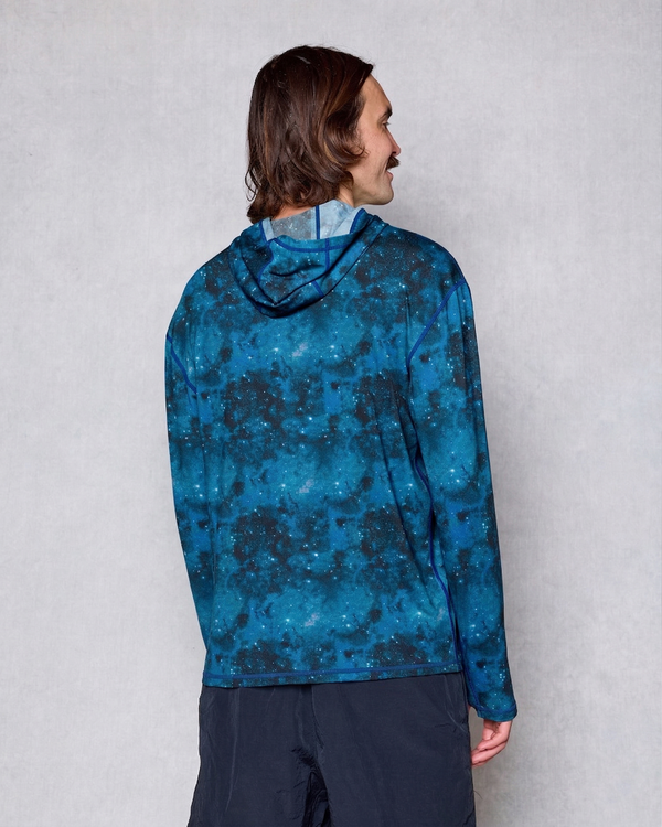 Shop Joshua Tree Dark Sky UVB Sun Hoodie Inspired by Joshua Tree | blue