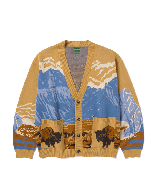 Shop Bison Bellows Cardigan Inspired by Yellowstone National Park